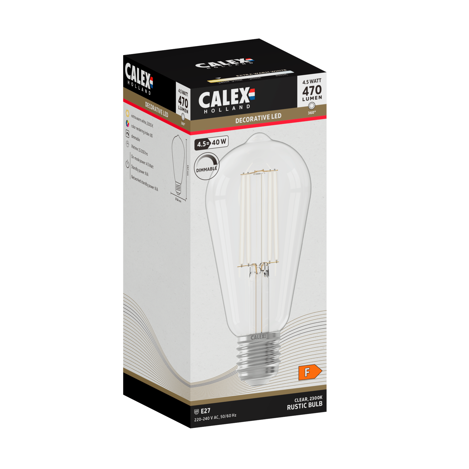 calex-warm-filament-ampoule-led-e27-st64-transparente-4-5w-dimmable image 2