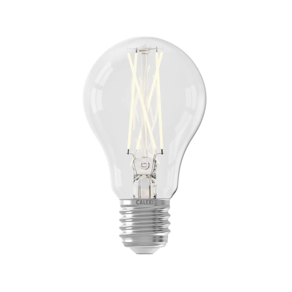 calex-smart-led-filament-e27-a60-transparent-7w image 1