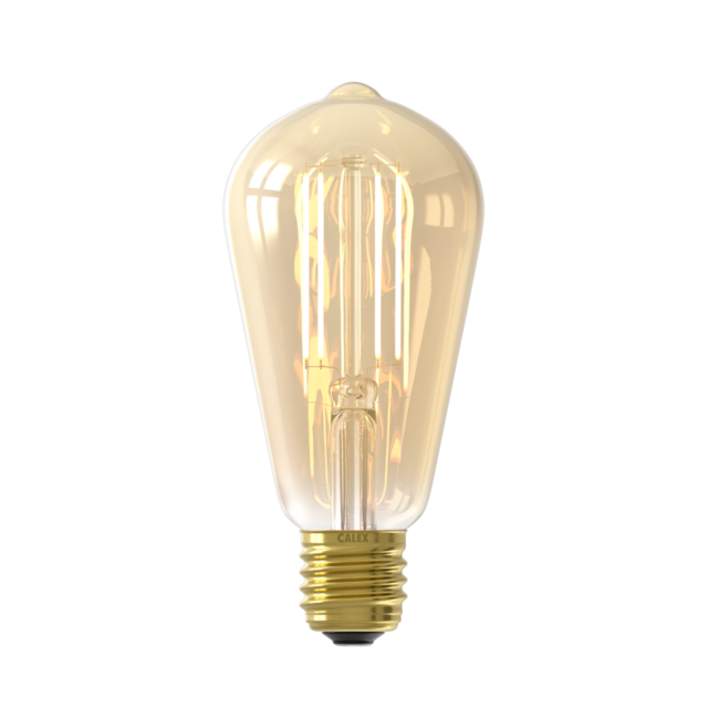 calex-smart-ampoule-led-filament-e27-st64-gold-7w-cct image 1