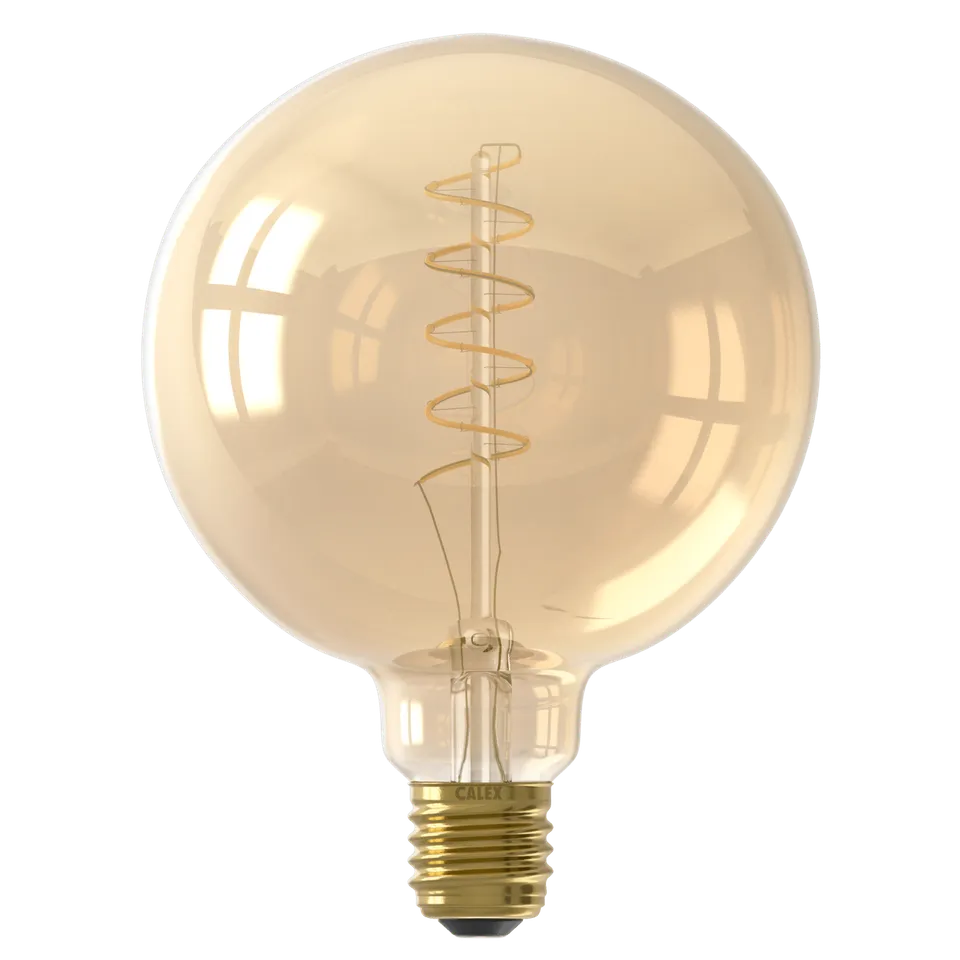 calex-gold-flex-filament-led-e27-g125-or-2100k-dimmable image 1