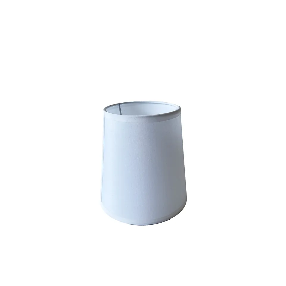 aluminor-petit-abat-jour-conique-blanc-13-x-16-cm-e14 image 1
