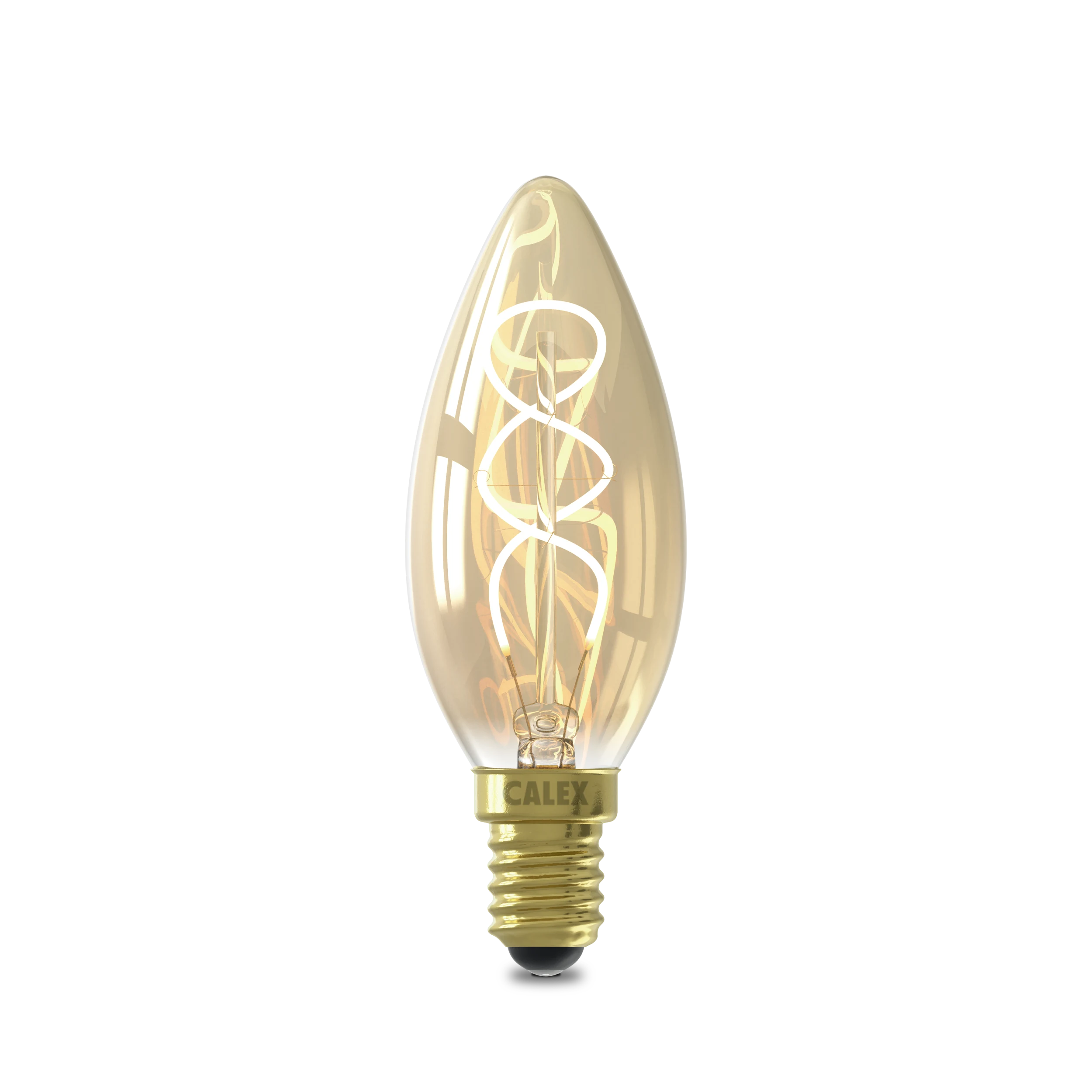 calex-crown-series-ampoule-led-filament-spirale-e14-b35-or image 1