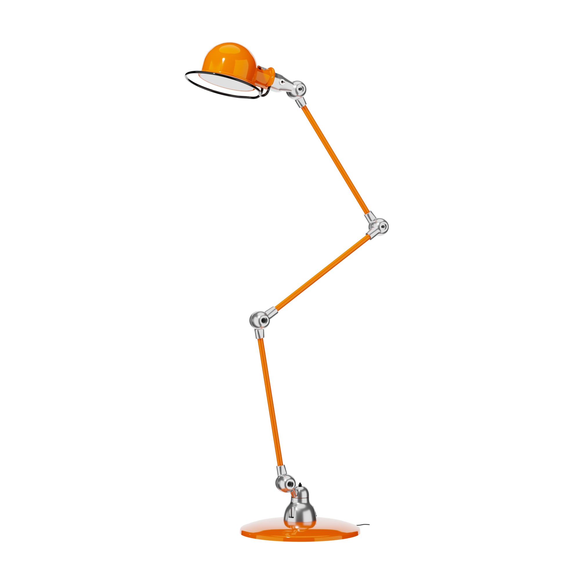 jield-loft-d9403-lampadaire-orange-3-bras image 2
