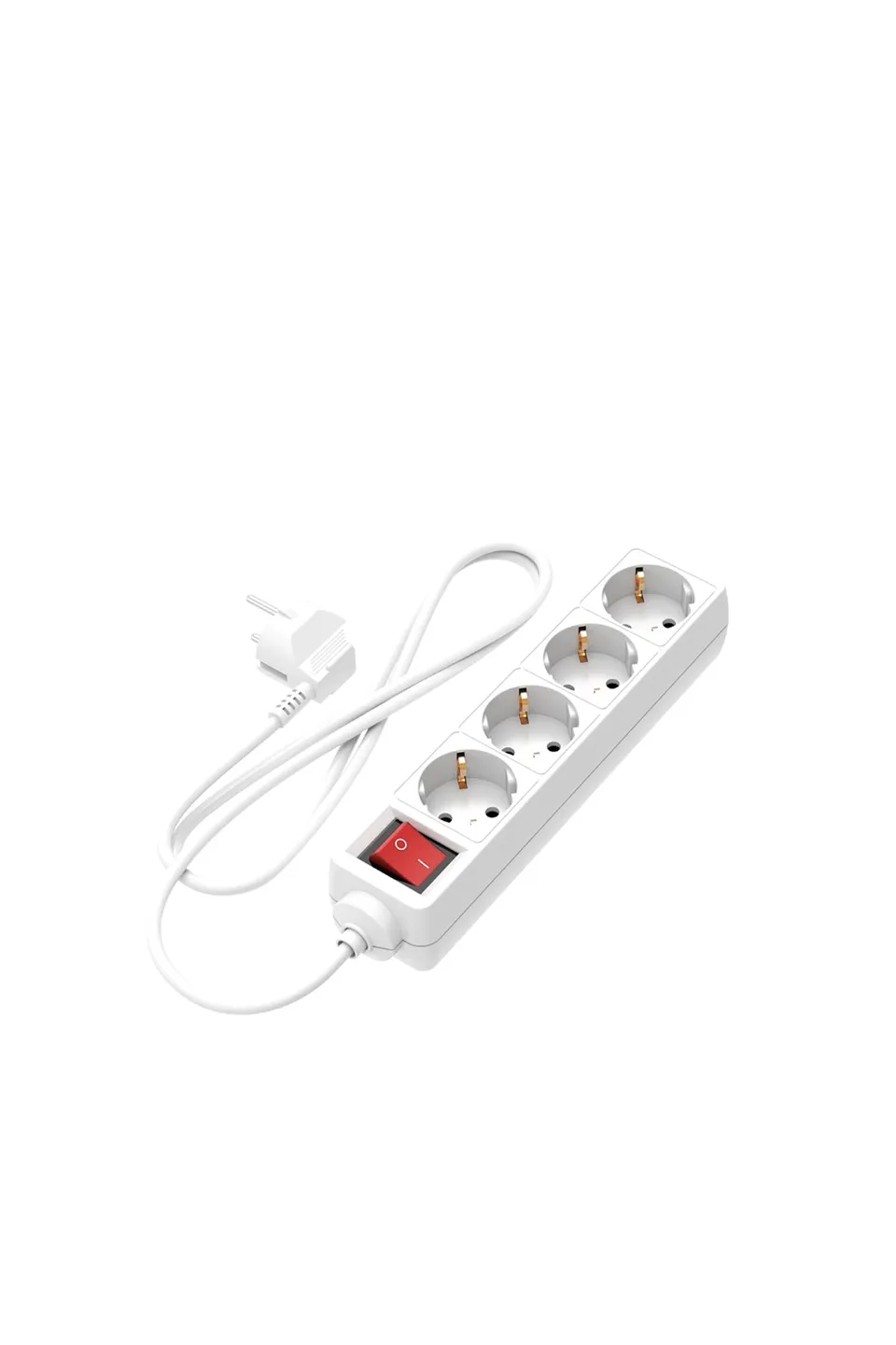 calex-crown-r-partiteur-4-voies-avec-interrupteur-blanc-c-ble-1-4-m image 1