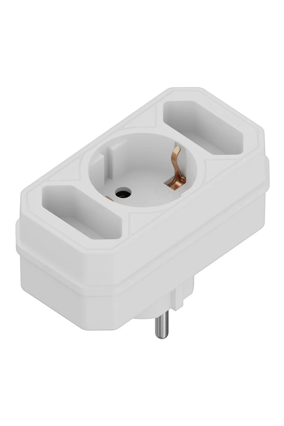 calex-douille-r-partiteur-3-voies-blanche image 1