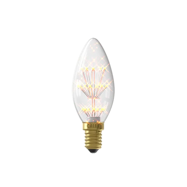 calex-pearl-led-e14-b35-transparent-1w-2100k image 1