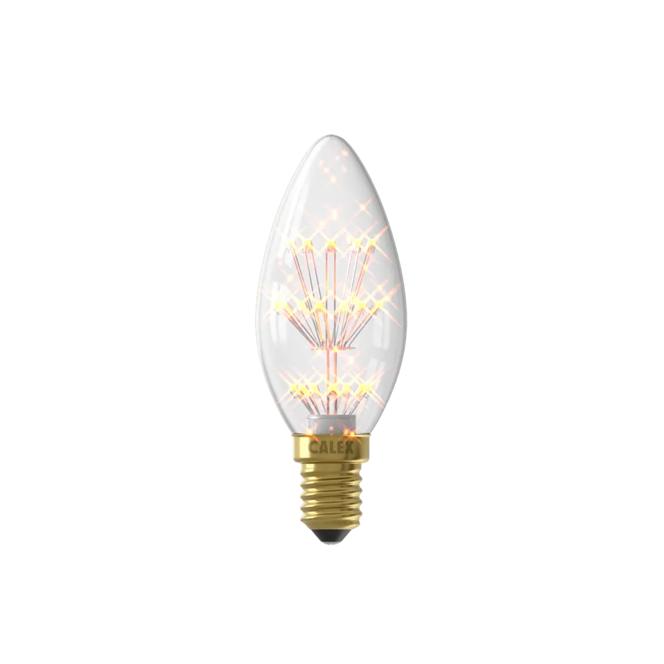 calex-pearl-led-e14-b35-transparent-1w-2100k image 1