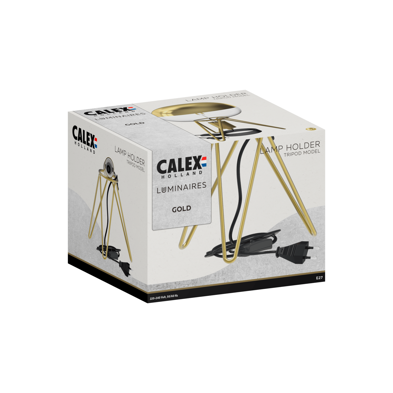 calex-table-fixture-tripod-e27-gold image 3