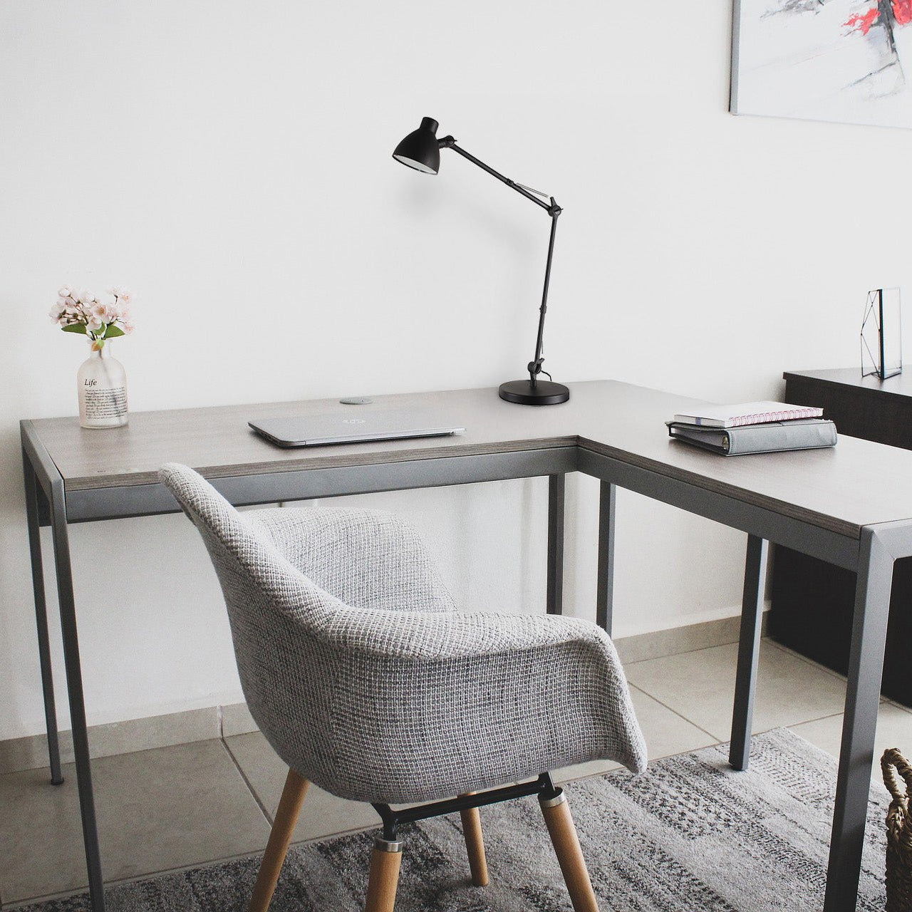 aluminor-tyler-lampe-de-bureau-architecte-led-noire image 2