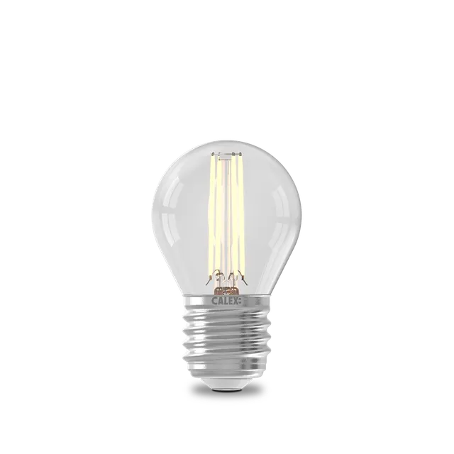 calex-lampe-led-filament-e27-p45-transparent-blanc-chaud image 1