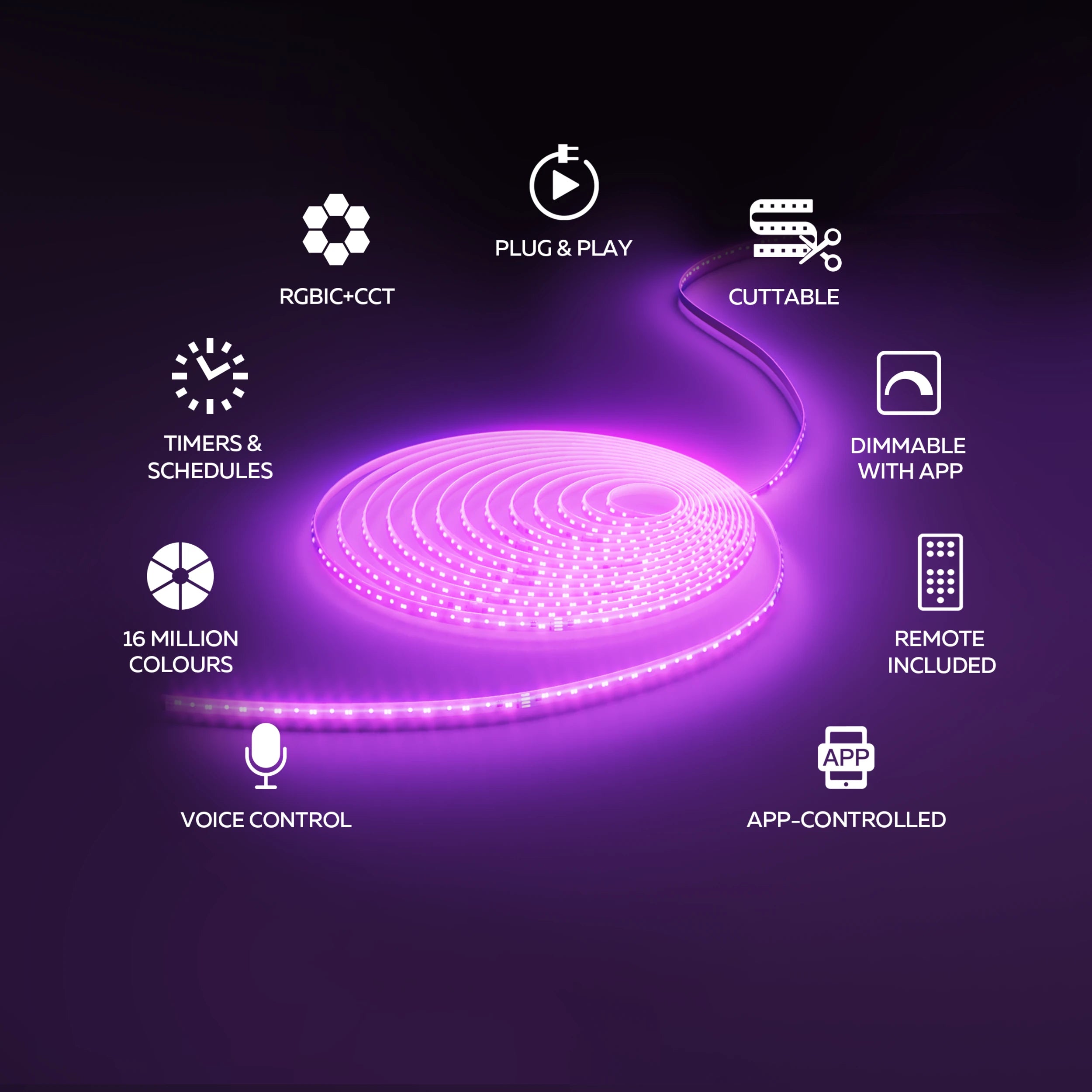 calex-smart-ruban-led-30m-rgbcctic-d-grad-s-multicolores image 2