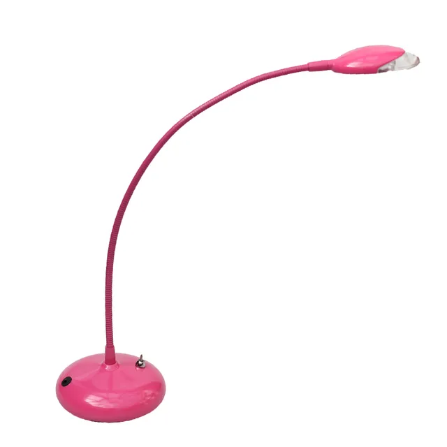 aluminor-snake-lt-lampe-poser-led-bras-flexible-noir-rose-vert image 1
