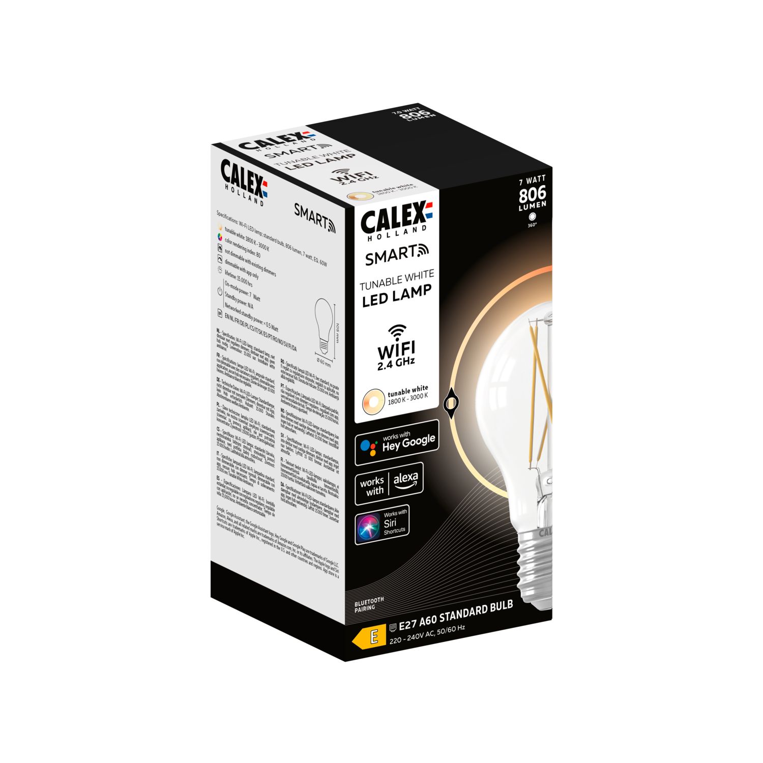 calex-ampoule-led-smart-filament-b22-a60-7w-dimmable image 3