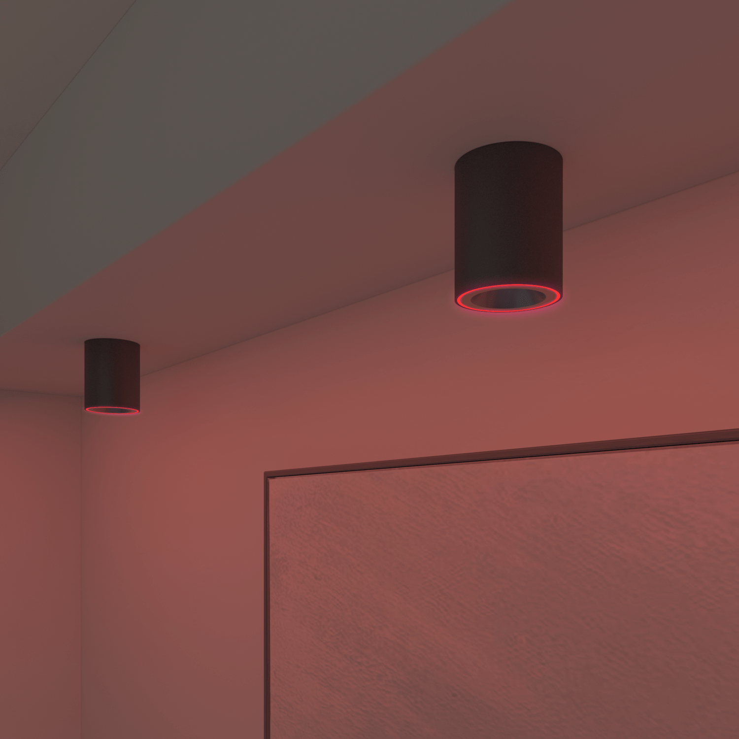 calex-smart-spot-halo-plafonnier-rgb-cct-noir-connect image 5