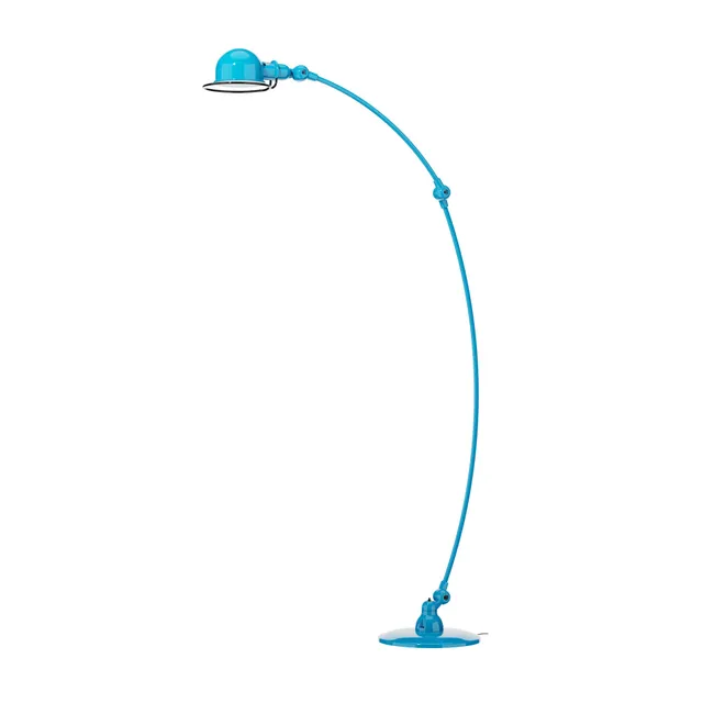 jield-loft-c1260-lampadaire-bleu-clair-2-bras-courbes-articul-s image 1