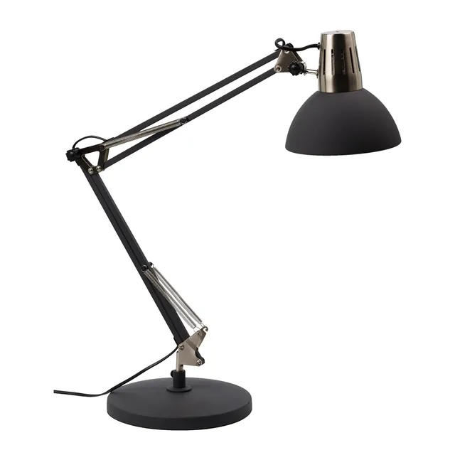 aluminor-calypsa-lampe-de-bureau-architecte-articul-e-noir-blanc image 1