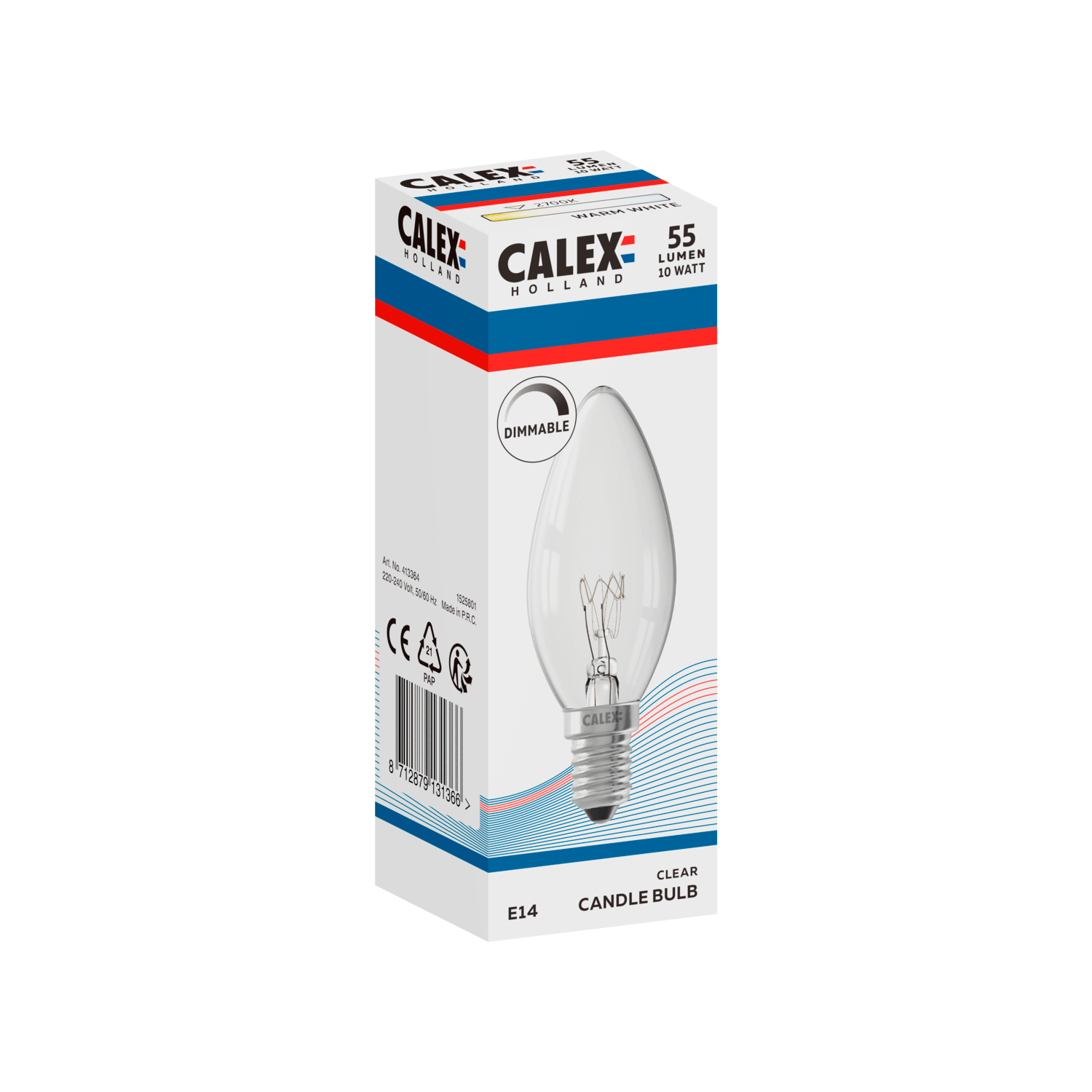 calex-ampoule-incandescente-e14-b35-clair-bougie image 2