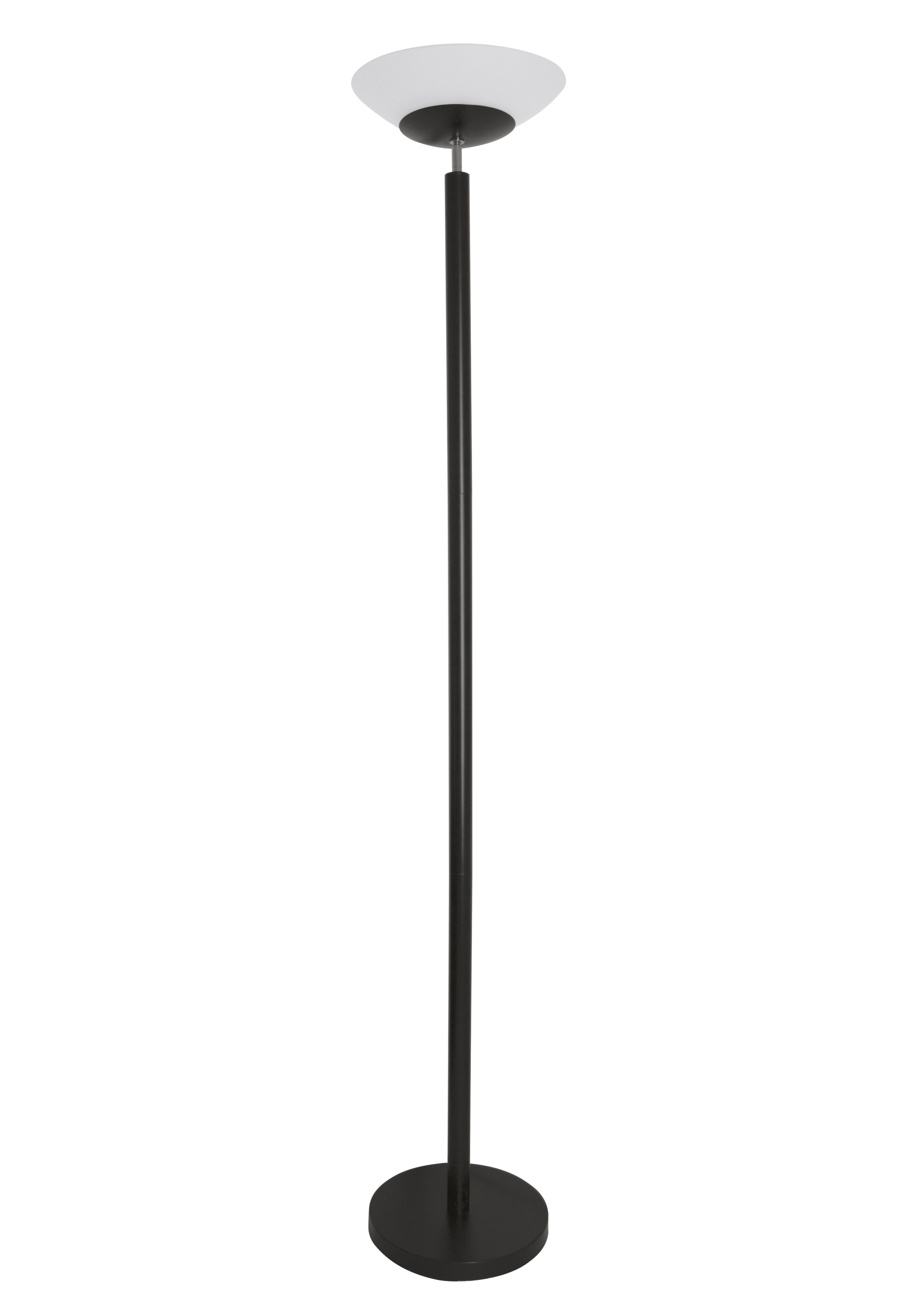 aluminor-cassiopee-ls-lampadaire-led-m-tal-verre-noir image 1
