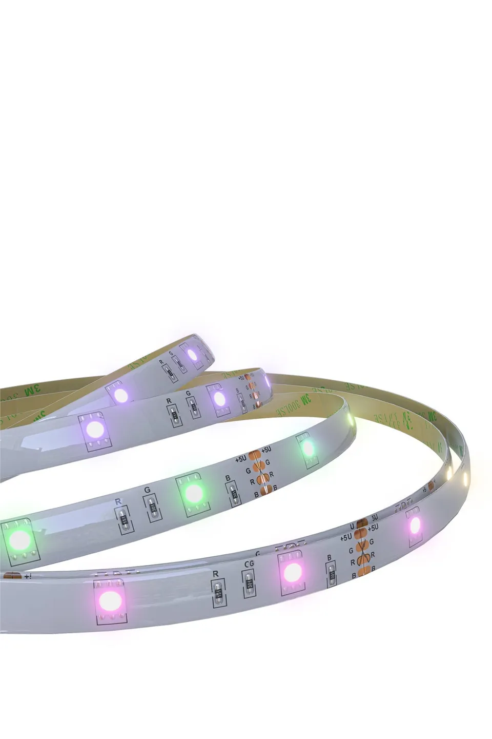 calex-ruban-led-piles-2-m-rgb-avec-t-l-commande image 1