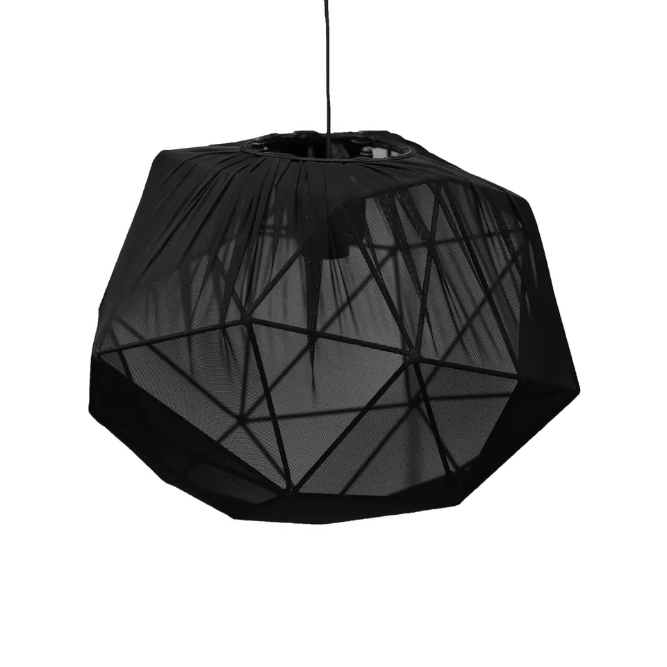 aluminor-quartz-suspension-noire-h34-cm image 1