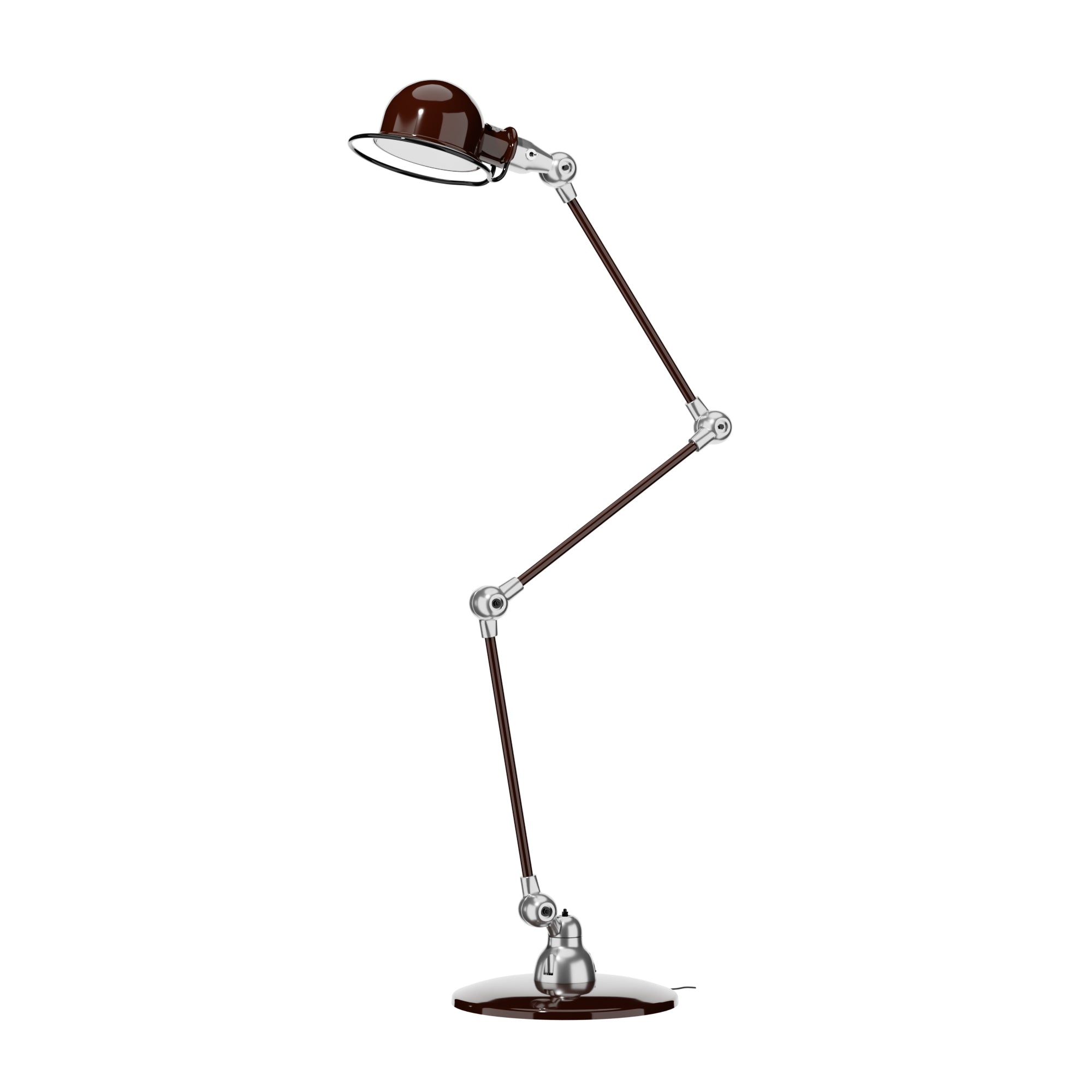 jield-loft-d9403-lampadaire-3-bras-chocolat image 2