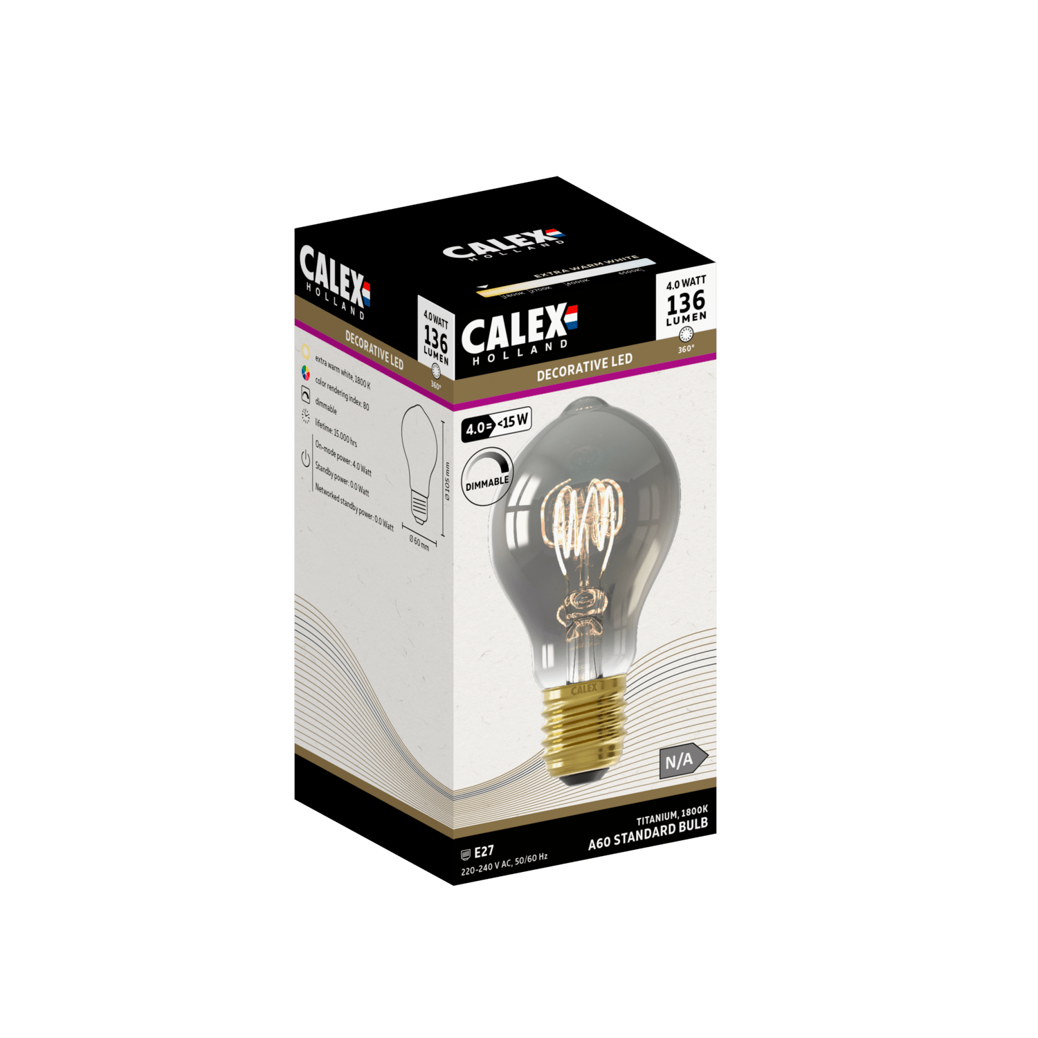 calex-lampe-led-filament-flex-e27-a60-verre-titane image 3