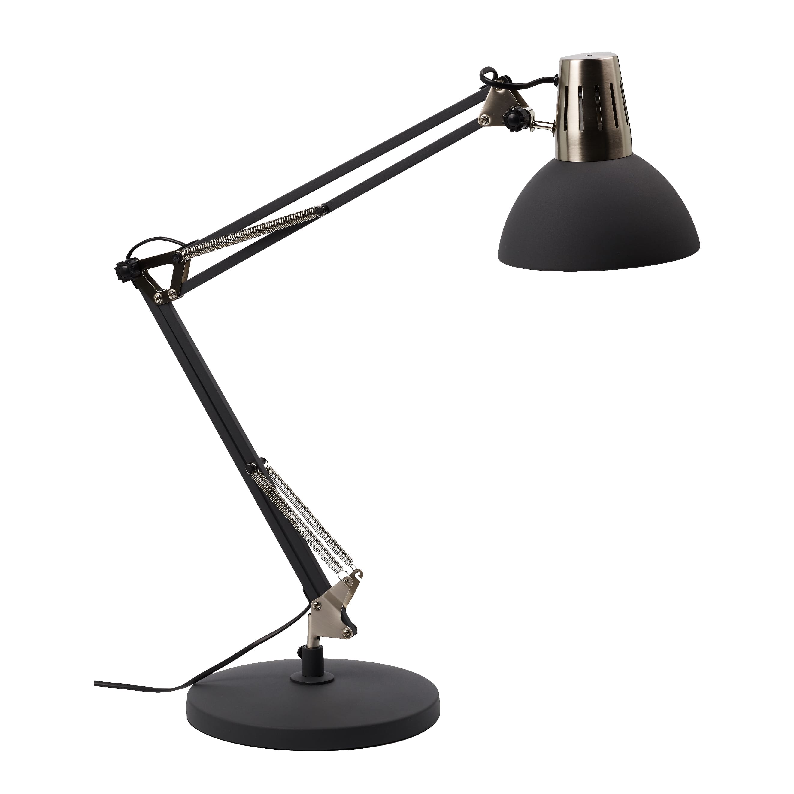 aluminor-calypsa-lampe-de-bureau-architecte-articul-e-noir-blanc image 1