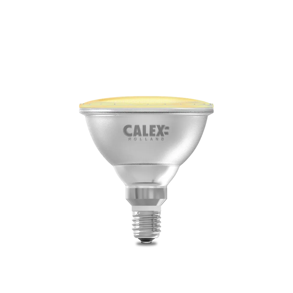 calex-lampe-led-r-flecteur-smd-e27-par38-argent-e-faisceau-puissant image 1