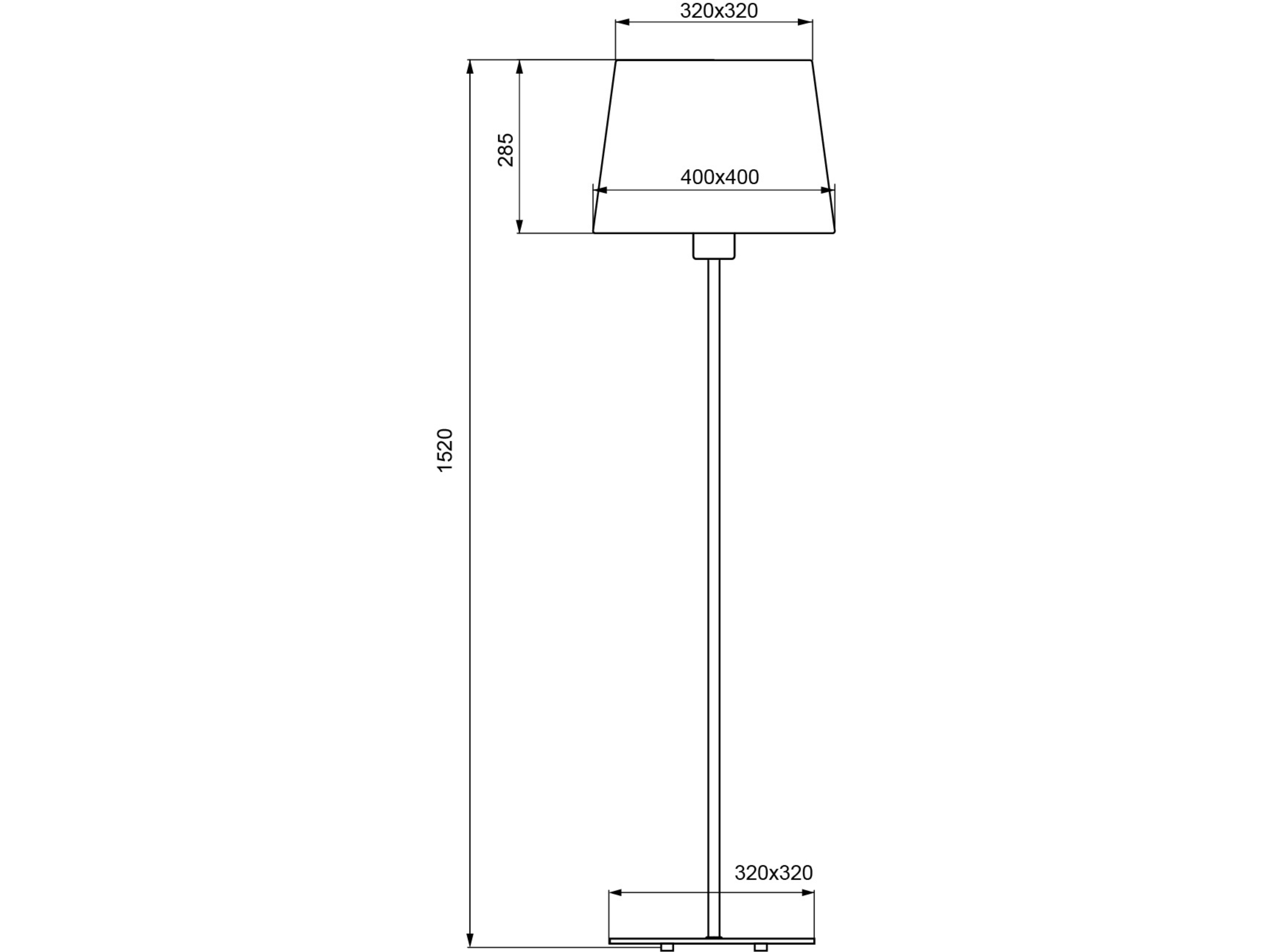 aluminor-caro-ls-lampadaire-carr-abat-jour-tissu image 6