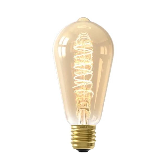 calex-flex-filament-lampe-led-e27-st64-or-2100k image 1