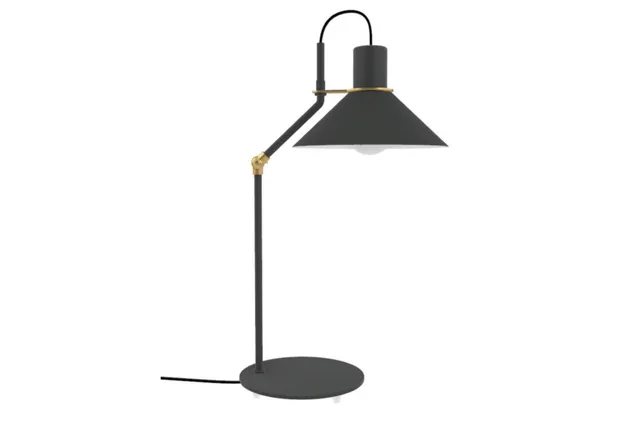 aluminor-zinga-lt-lampe-poser-laiton-et-acier image 1