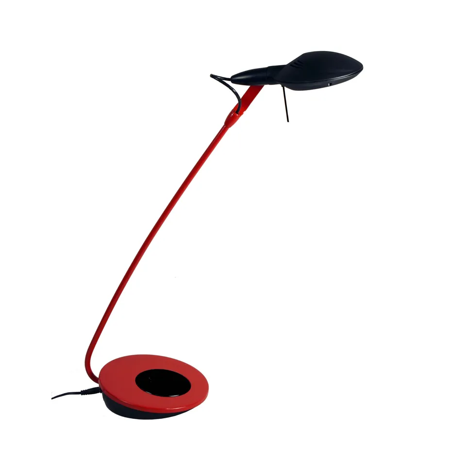 aluminor-flash-lampe-de-bureau-led-articul-e-rouge-variateur image 1