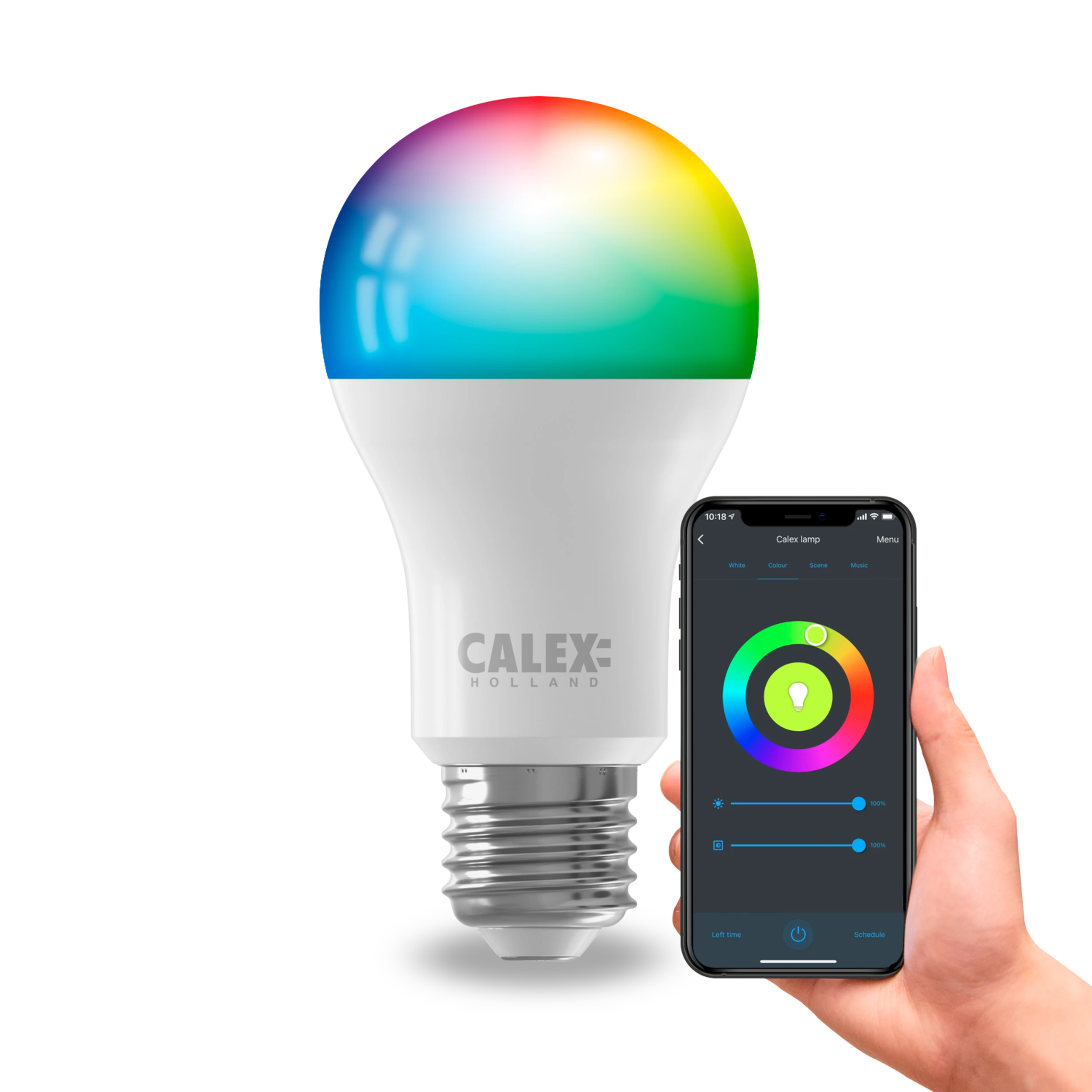 calex-smart-ampoule-led-e27-a60-rgb-cct image 1