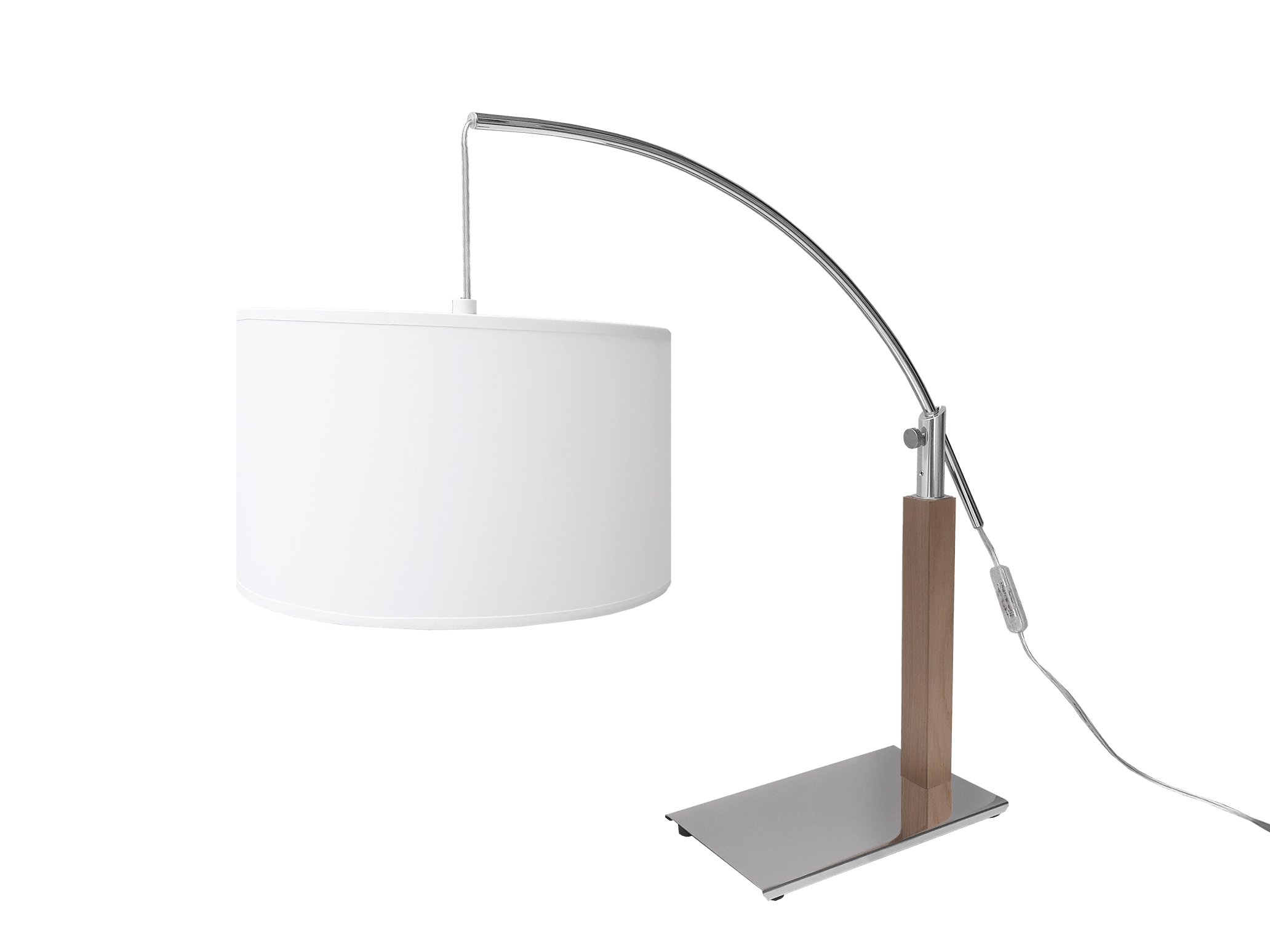 aluminor-rainbow-lt-lampe-poser-bois-m-tal-r-glable image 3