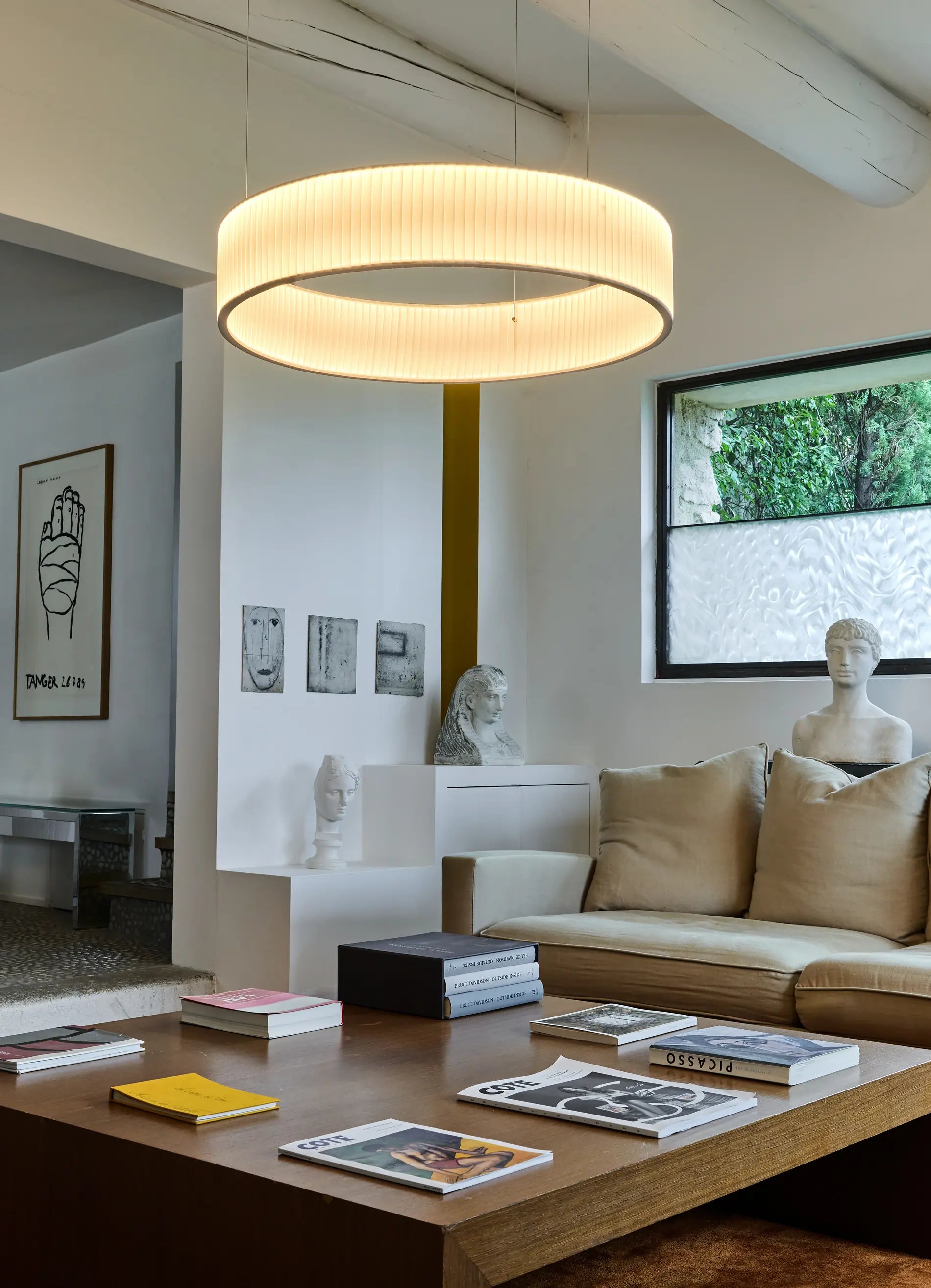 dcw-ditions-ronde-pendant-80-suspension-ruban-blanc-led image 5