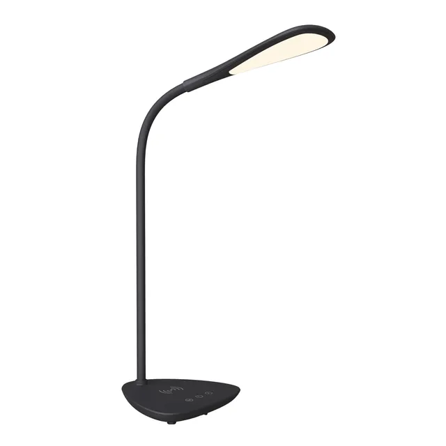 aluminor-tom-qi-lampe-de-bureau-led-avec-chargeur-induction-blanc-noir image 1