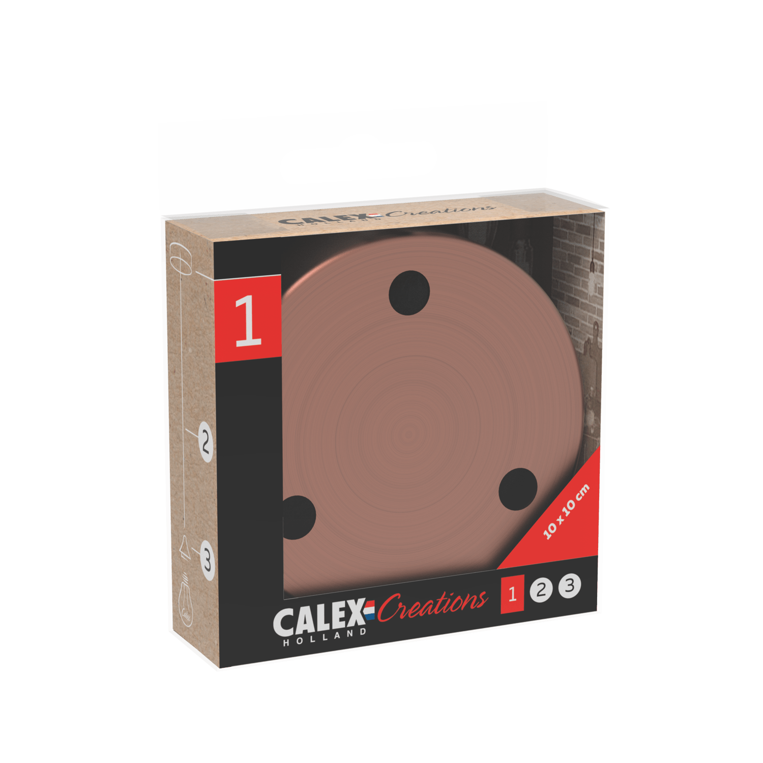 calex-creations-pavillon-plafond-cuivre-3-trous image 3