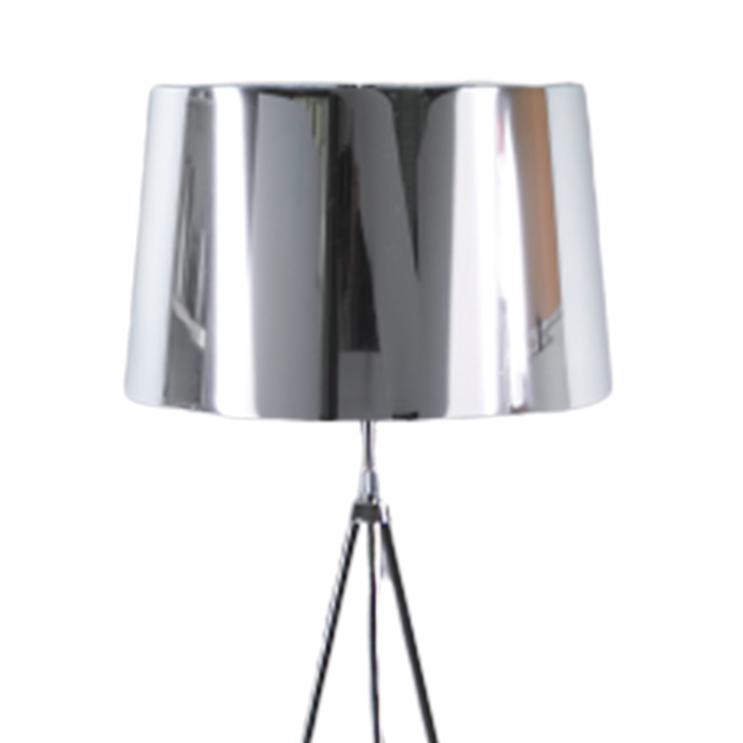 aluminor-abat-jour-tropic-ls-e27-45-cm-noir-blanc-gris-chrom image 3