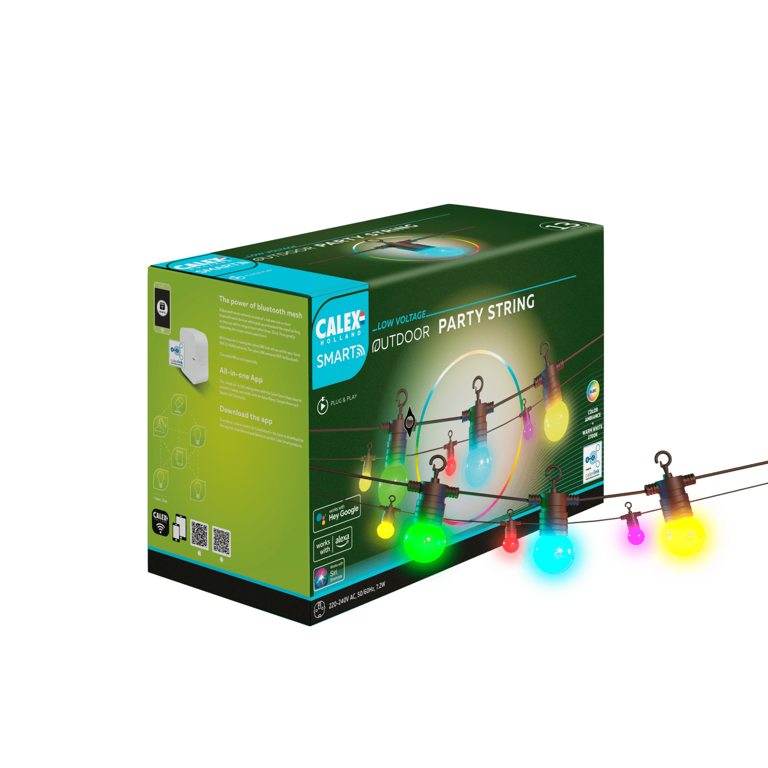 calex-guirlande-ext-rieure-connect-e-15-ampoules-rgbic-cc image 2