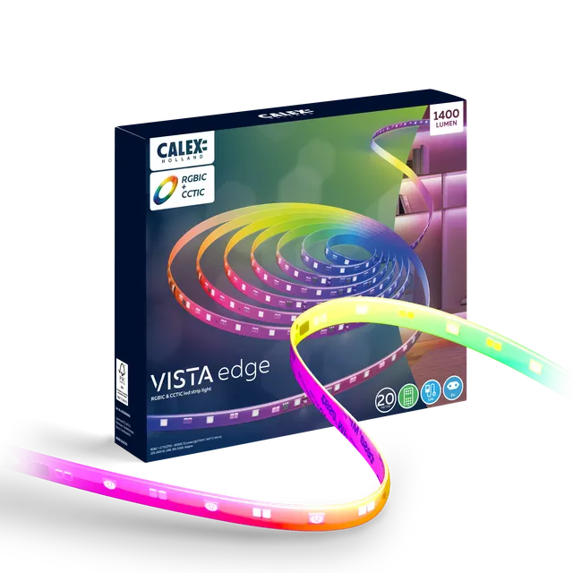 calex-bande-led-vista-20m-rgbcctic-avec-t-l-commande image 1