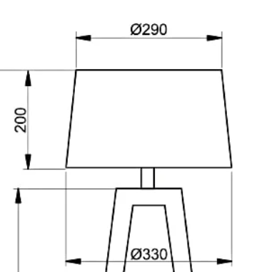 aluminor-abat-jour-blanc-pour-lampe-sacha-lt image 2