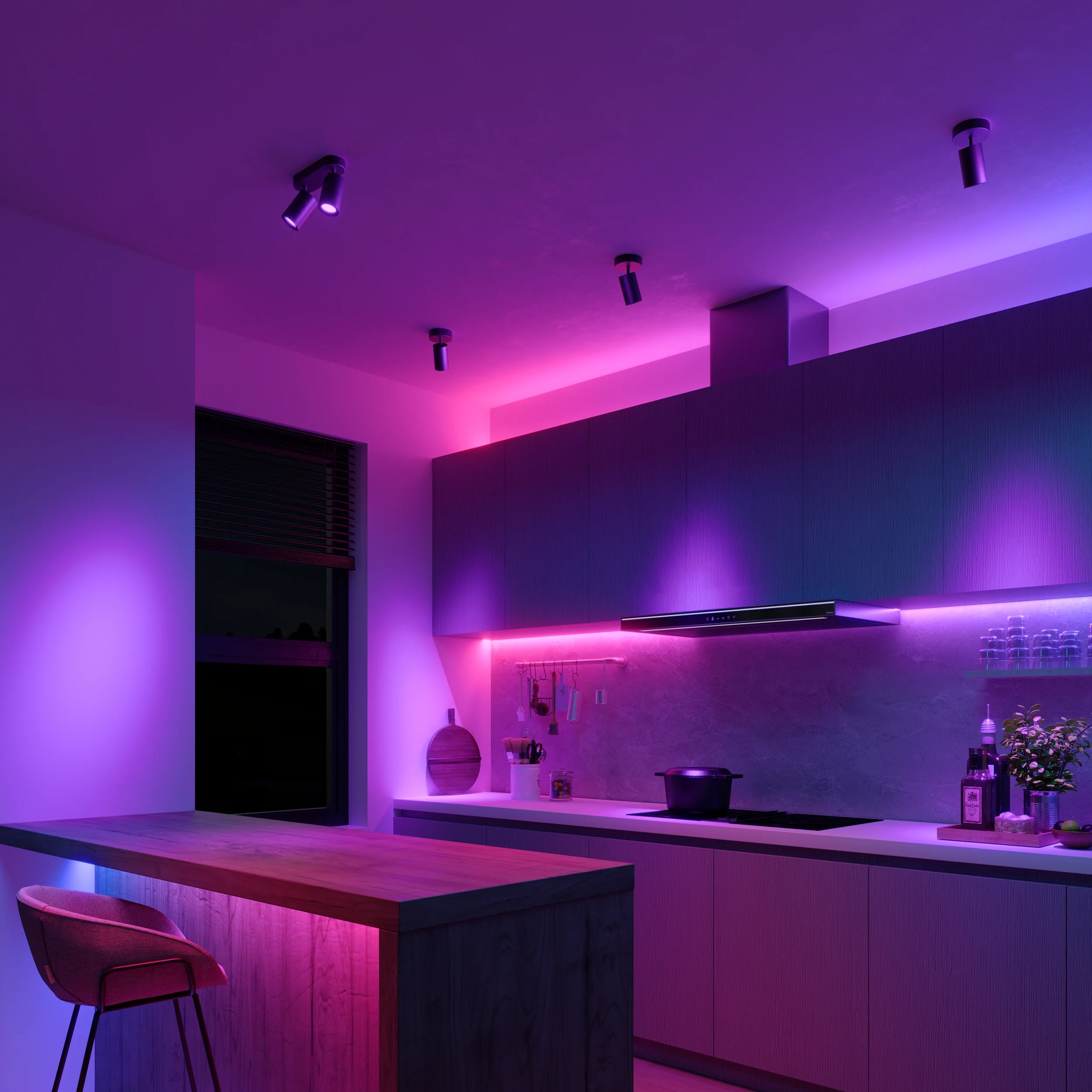 calex-smart-plafonnier-spot-2-lumi-res-noir-2 image 4