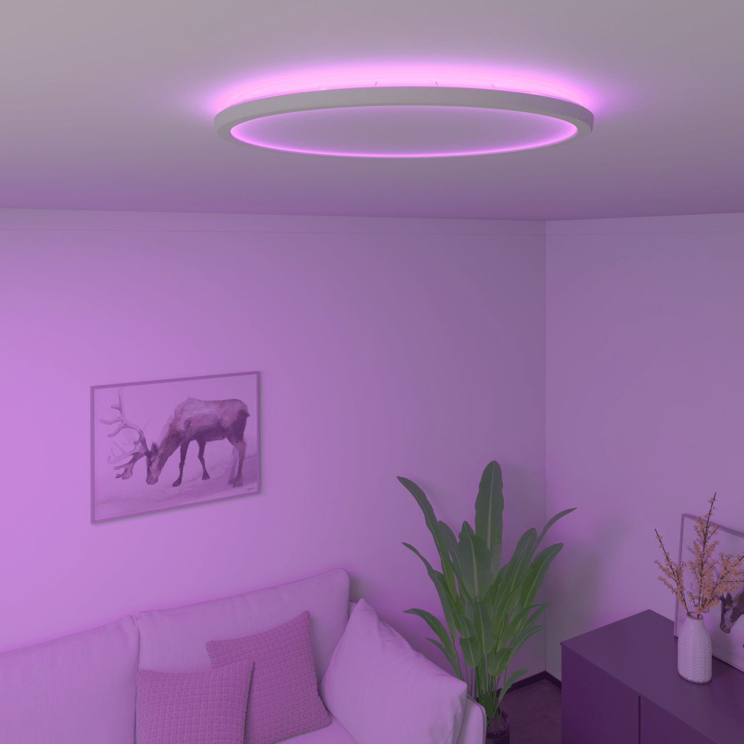 calex-smart-plafonnier-halo-40cm-rgb-cct-blanc image 4