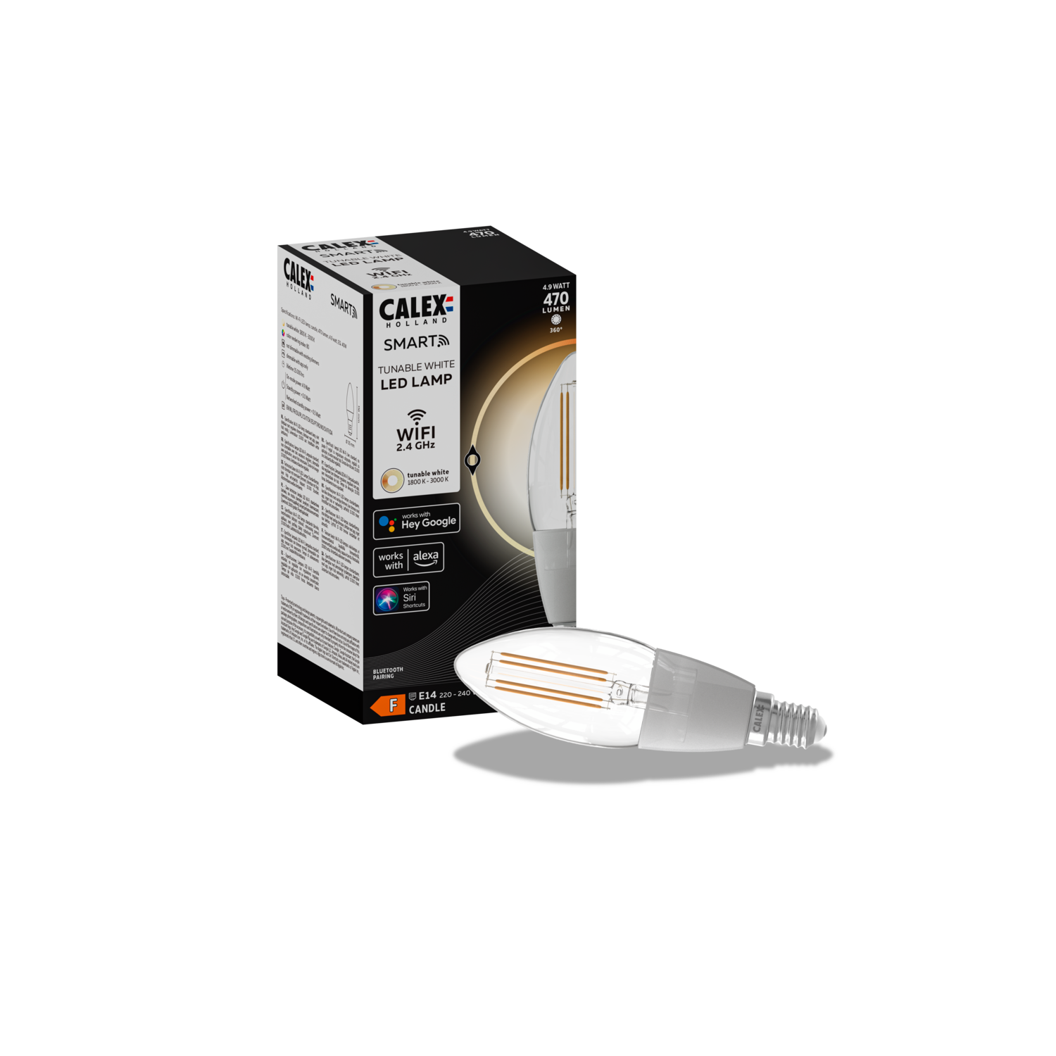 calex-smart-led-filament-e14-b35-transparent-4-9w image 3
