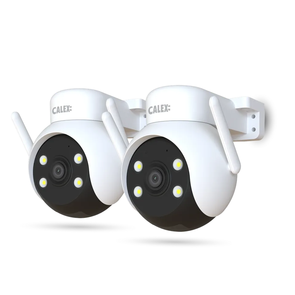 calex-smart-outdoor-camera-set-cam-ra-ptz-2k-3mp-ext-rieure image 1