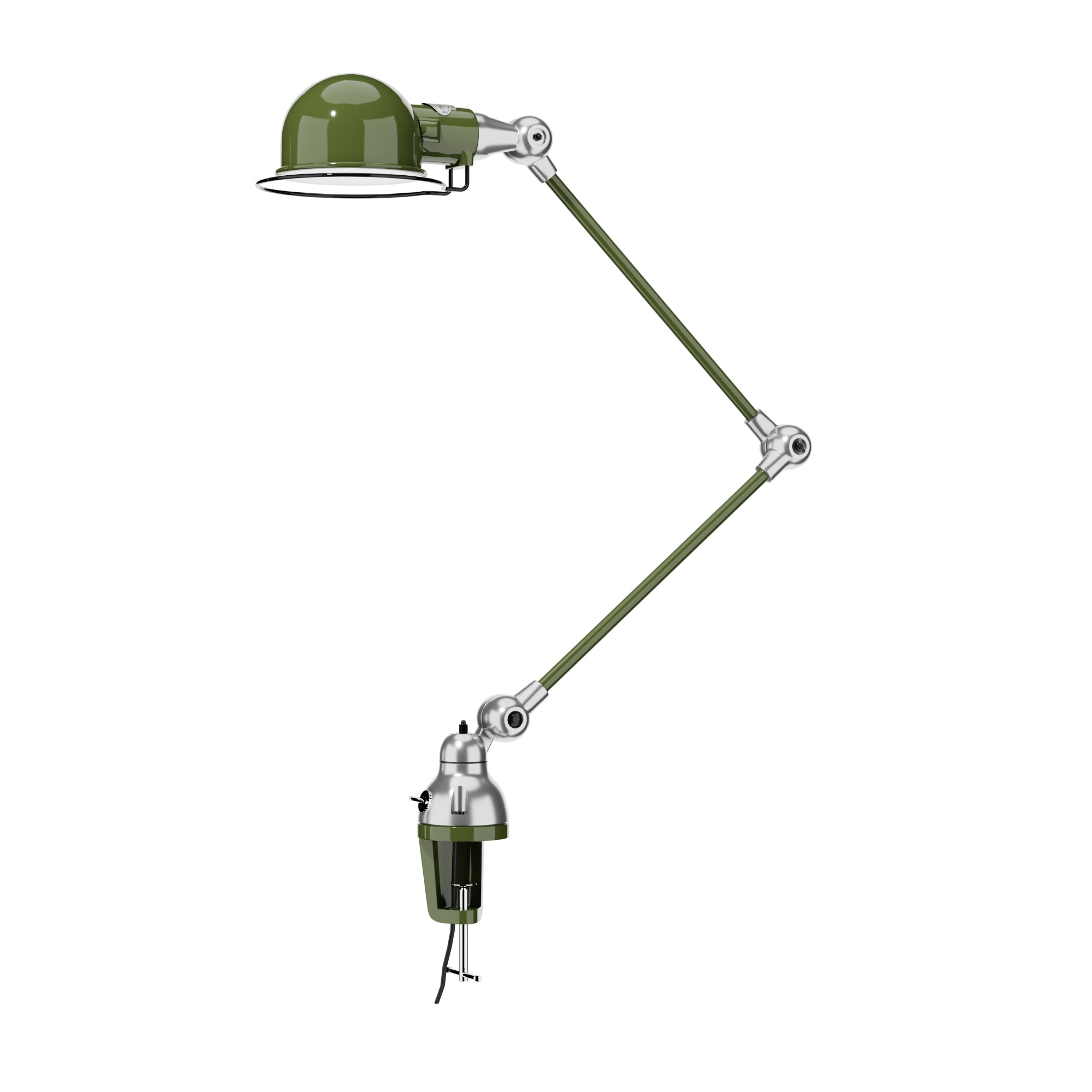 jield-signal-si332-lampe-tau-2-bras-vert-olive image 2