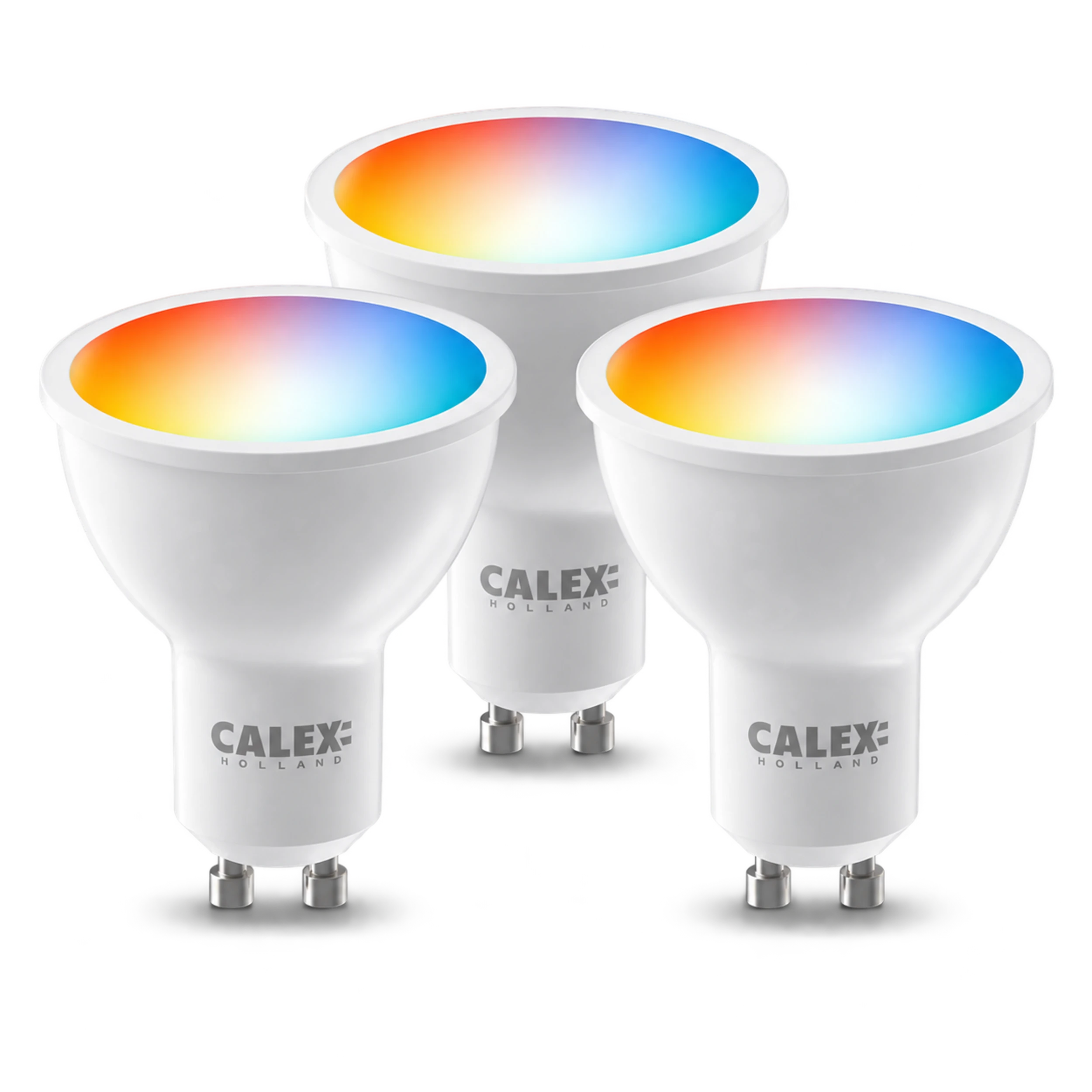 calex-spot-led-intelligent-gu10-rgb-lot-de-3 image 1