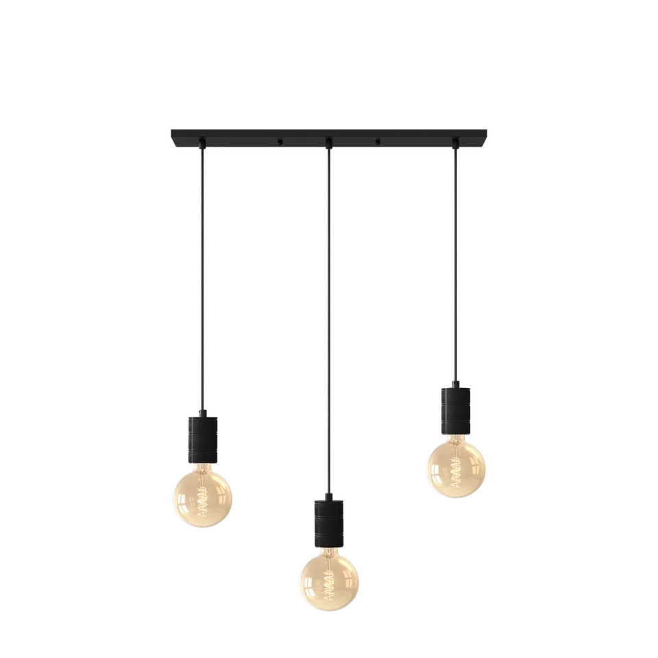 calex-suspension-r-tro-3x-e27-noir-10x70cm image 1