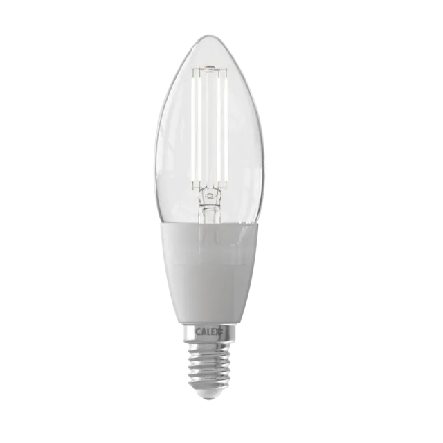 calex-smart-led-filament-e14-b35-transparent-4-9w image 1