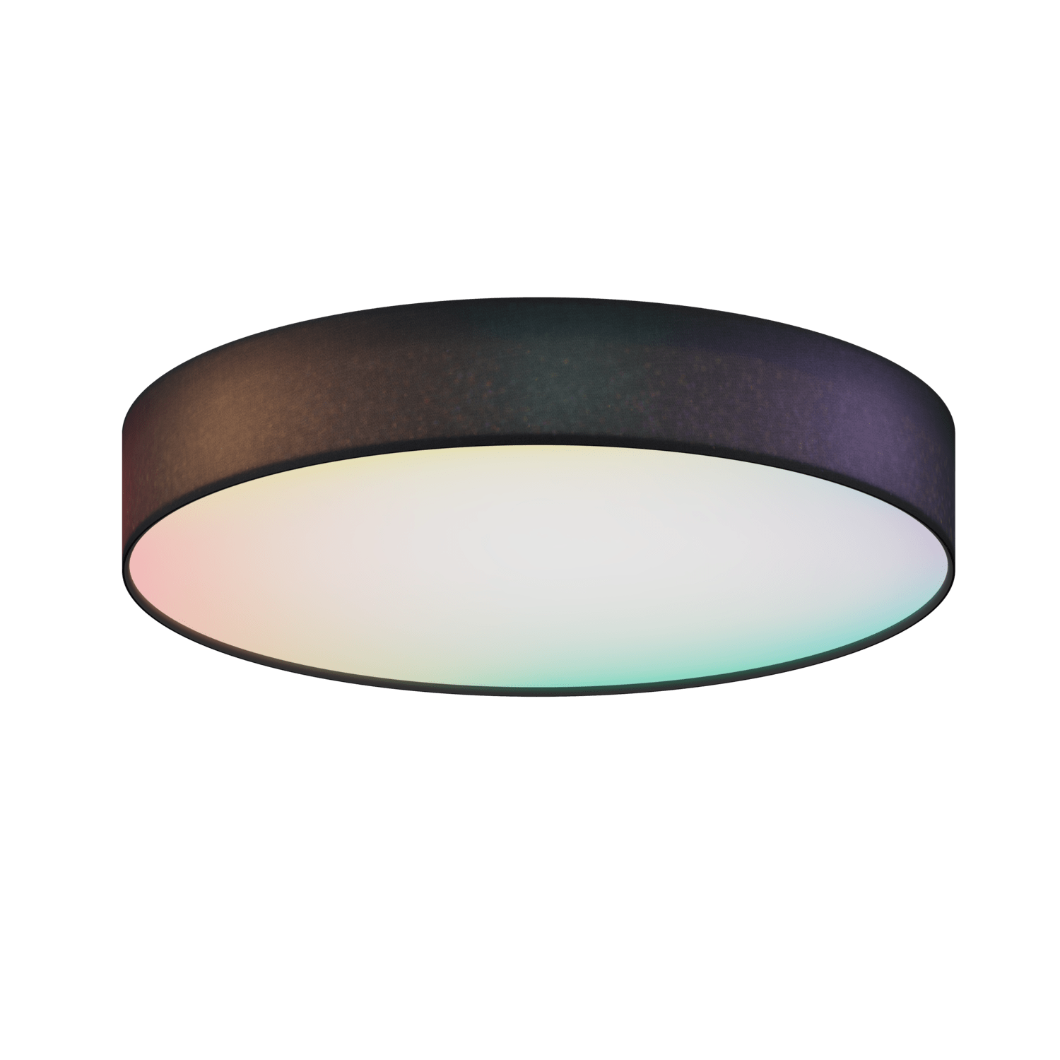 calex-smart-plafonnier-tissu-40cm-rgb-cct-noir image 1